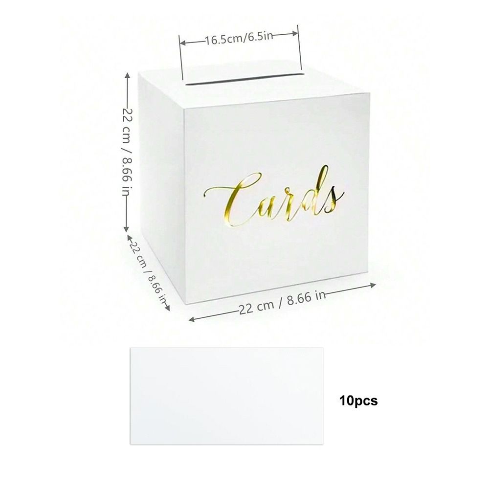 Коробки-конверты белые и черны – обзор и цена Wedding Card Box
